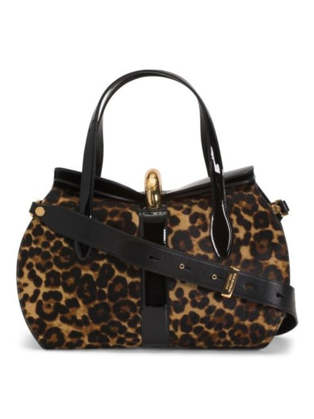 VALENTINO ORLANDI Made In Italy Leather Fold Over Satchel